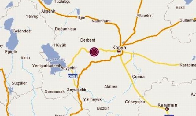 Konya'da 4.2 büyüklüğünde deprem