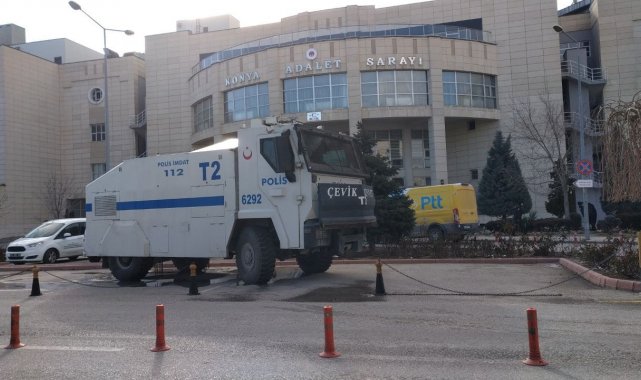 Konya'da 7 kişinin öldürülmesi olayından önce iki aile arasındaki kavganın duruşmasında arbede