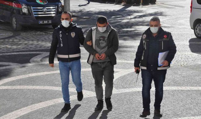 Konya'da uyuşturucu operasyonu 1 tutuklama