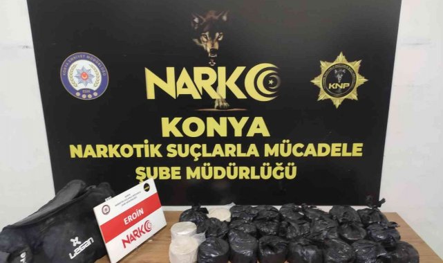 Konya'da uyuşturucu operasyonu: 4 tutuklama