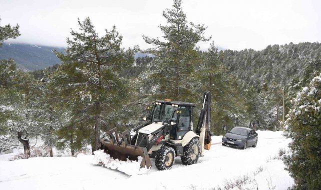 Konyaaltı yaylarında 'kar' seferberliği