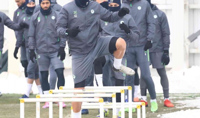 Konyaspor, Giresunspor maçı hazırlıklarına devam ediyor
