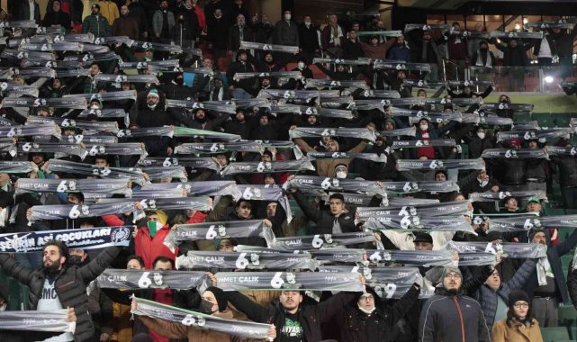 Konyaspor taraftarları Ahmet Çalık'ı unutmadı