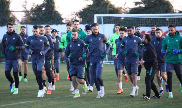 Konyaspor'da Sivasspor maçı hazırlıkları başladı