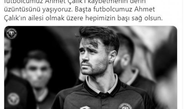 Konyaspor'dan Ahmet Çalık açıklaması