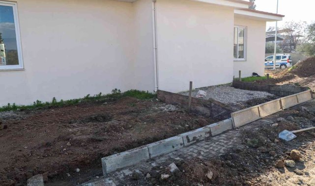 Köşk'te modern düğün salonu çalışmalarında sona gelindi