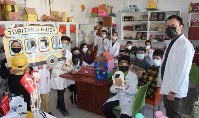 Köy okulu öğrencilerinin hedefi TEKNOFEST