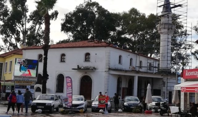 Köyceğiz Hacıbey Camii&#039;nde restore çalışmaları başladı