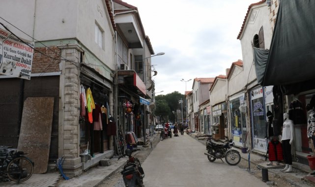 Kula'nın tarihi çarşısı gün yüzüne çıkartılıyor