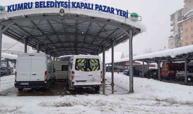 Kumru'da kapalı pazar alanı, kapalı otoparka dönüştü