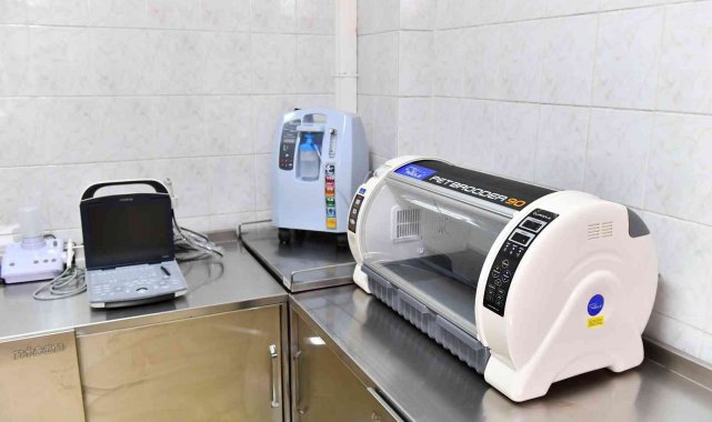 Kurtuluş Sokak Hayvanları Sağlık Merkezi'nin tedavi cihazları yenilendi