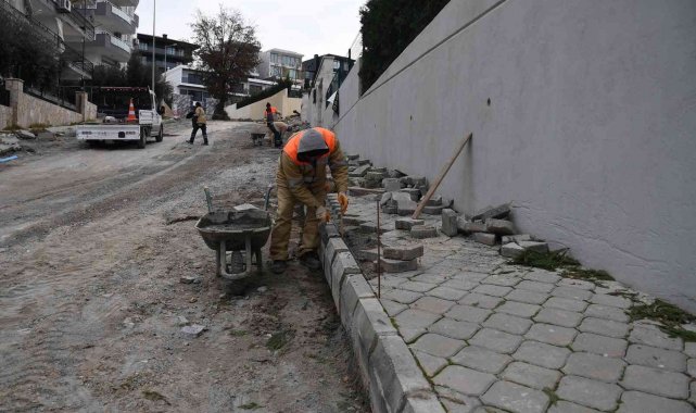 Kuşadası&#039;nda belediye ekipleri sorunları çözüyor