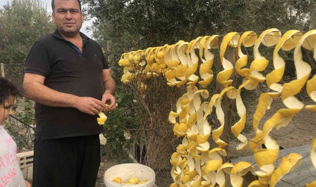 Limonun kabuğu kendinden değerli
