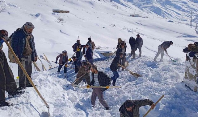 Mahalle sakinlerinden örnek davranış