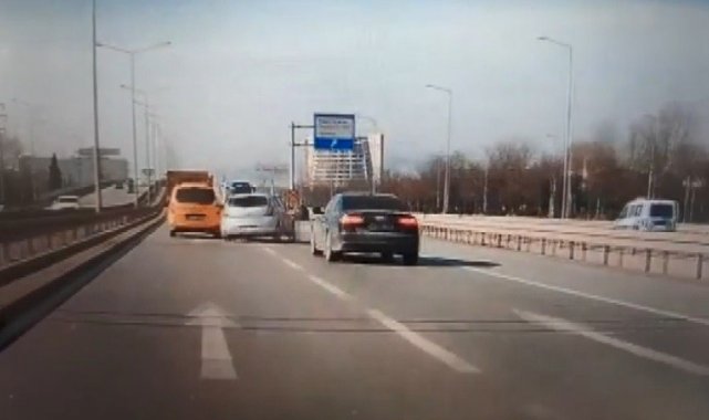 Makas atarken kaza yaptılar