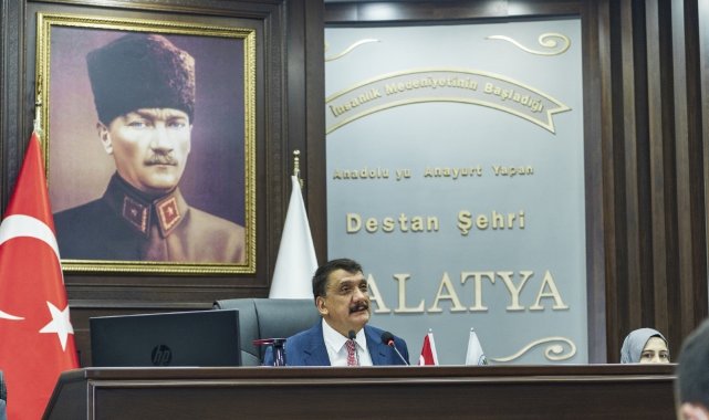 Malatya Büyükşehir Belediye Meclisi 2022 yılı ilk toplantısı yapıldı