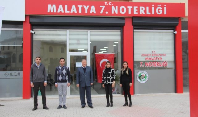 Malatya'da 7'nci noter açıldı