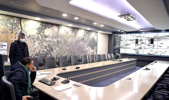 Malatya&#039;da karla mücadele sürüyor