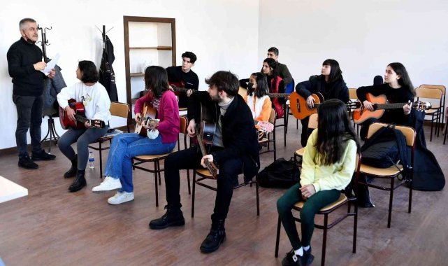 Mamak'ta kültürün ve sanatın kalbi Musiki Muallim Mektebi'nde atmaya başladı