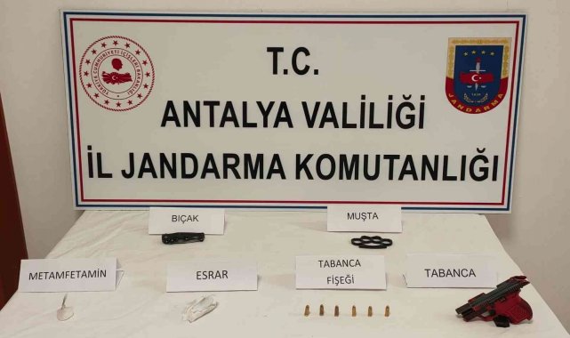 Manavgat'ta uyuşturucu operasyonu