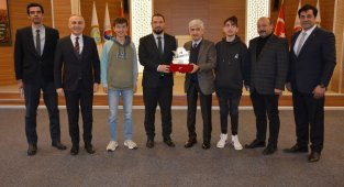 Manisa Ticaret Borsası TEKNOFEST 2021 birincilerini ağırladı