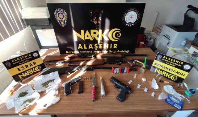 Manisa'da eş zamanlı uyuşturucu operasyonu: 14 kişi yakalandı