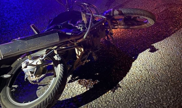 Manisa'da otomobil ile motosiklet çarpıştı: 1 yaralı