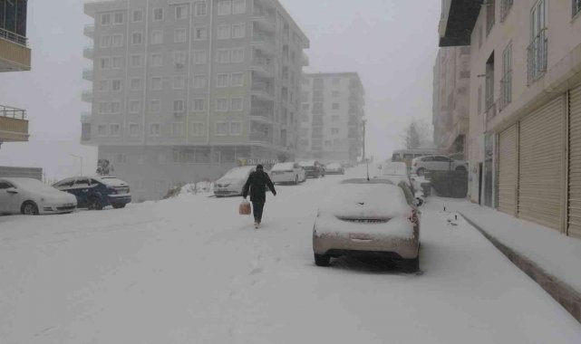 Mardin beyaza büründü