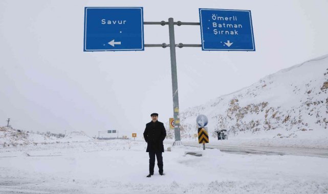 Mardin'de karla mücadele seferberliği devam ediyor