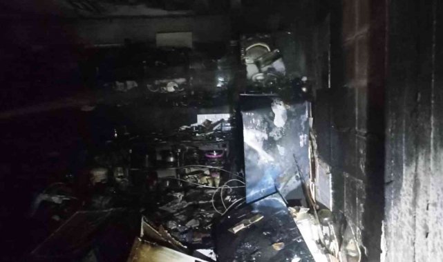 Mardin&#039;de mutfak tüpü patladı: 1 yaralı