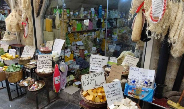 Mardin'in bıttım sabunu da kuraklıktan nasibini aldı