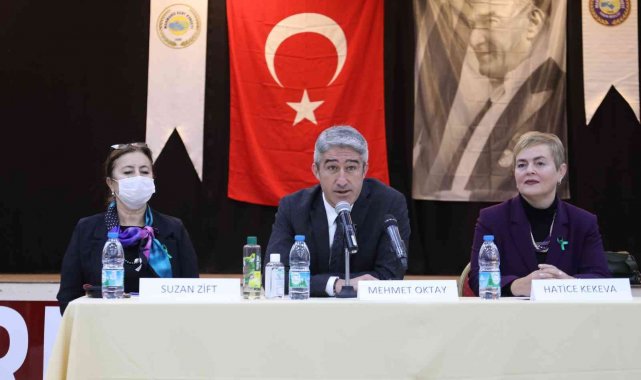 Marmaris Belediye Başkanı Oktay Kent Konseyi Kadın Meclisi toplantısına katıldı