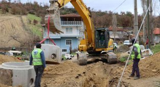 MASKİ'den Selendi'nin kırsal mahallelerinde altyapı dönüşümü