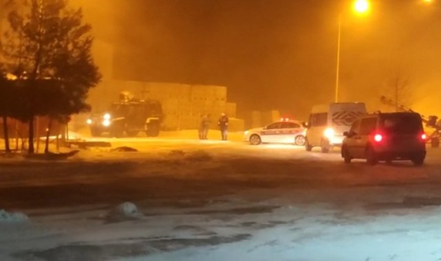 Mazıdağı-Derik yolu tipi nedeniyle ulaşıma kapatıldı