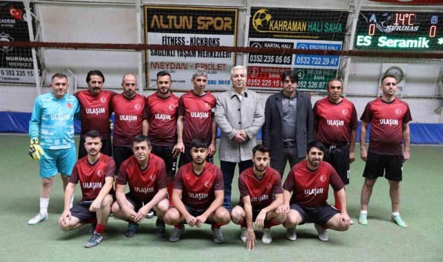 Melikgazi Belediyesi Dayanışma Ve Dostluk Futbol Turnuvası başladı
