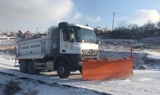Melikgazi'de kapalı yol yok
