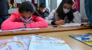 Meram'da 8. Sınıf öğrencileri MEGA sınavında ter döktü