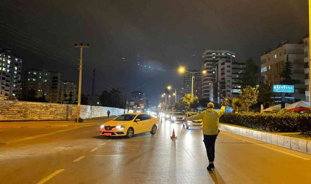 Mersin'de 2021 yılında 46 bin 131 araca alkol denetimi yapıldı