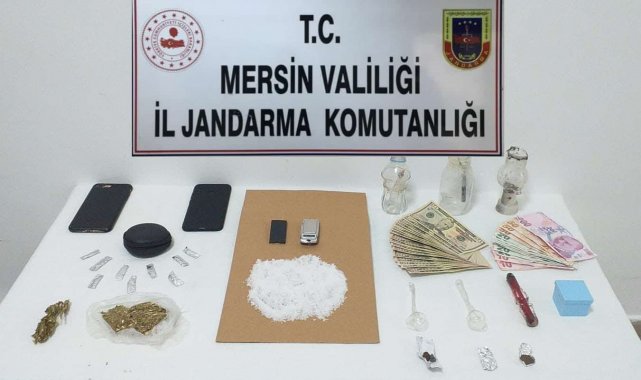 Mersin&#039;de uyuşturucu operasyonu: 3 gözaltı