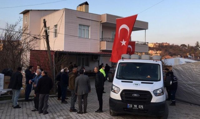 Mersin&#039;e şehit ateşi düştü, geriye bu görüntüleri kaldı