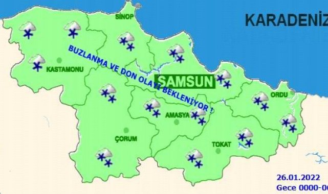 Meteorolojiden 'yoğun kar' uyarısı