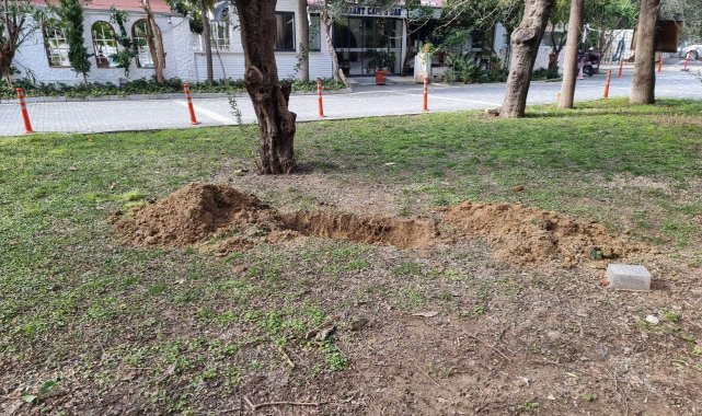 Mezar kazılıyor ihbarı ile olay yerine giden ekipler, korkunç cinayet ile karşılaştı