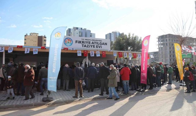 Mezitli'de Ali Bilgiç Parkı ve Fikriye Atılgan Taziye Evi açıldı