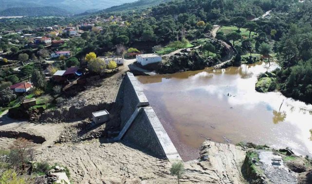 Milas Çamlıyurt HİS Göleti kırsal kalkınmaya destek oluyor