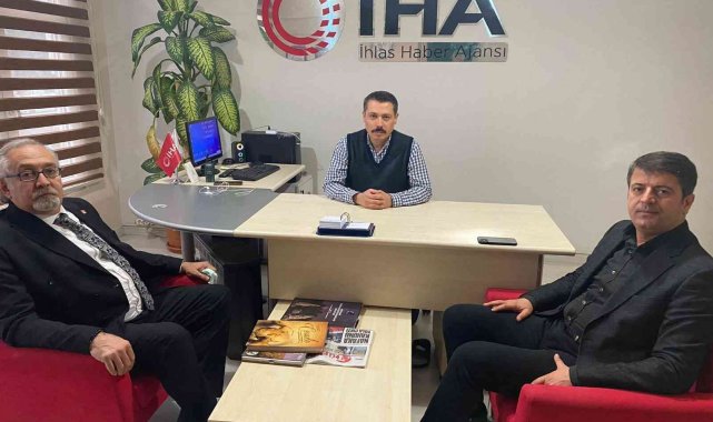 Milletvekili Tutdere&#039;den İHA&#039;ya ziyaret