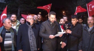 Milli Beka Hareketi üyelerinden protesto eylemi!