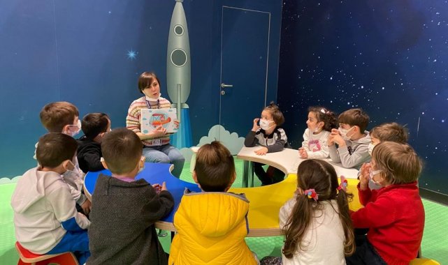 Minikler GUHEM'de uzay ve havacılık ile tanıştı