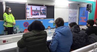 Mobil trafik eğitim tırı Kırıkkale'de