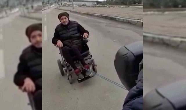 Motokuryeden insanlık ölmemiş dedirten hareket