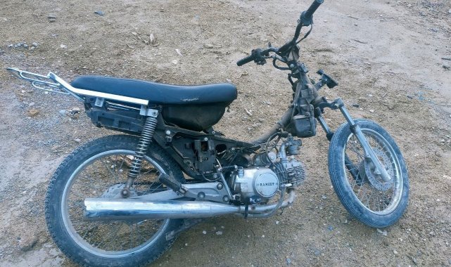 Motosiklet çalan hırsızlık şüphelisi yakalandı